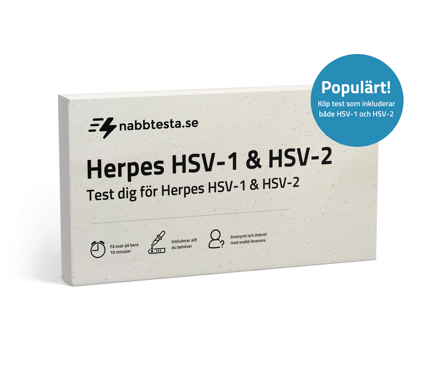 Test för Herpes HSV-1 och HSV-2