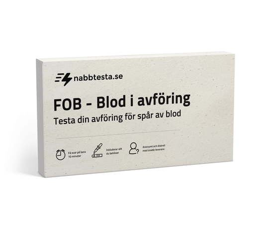Blod i avföring – FOB-test