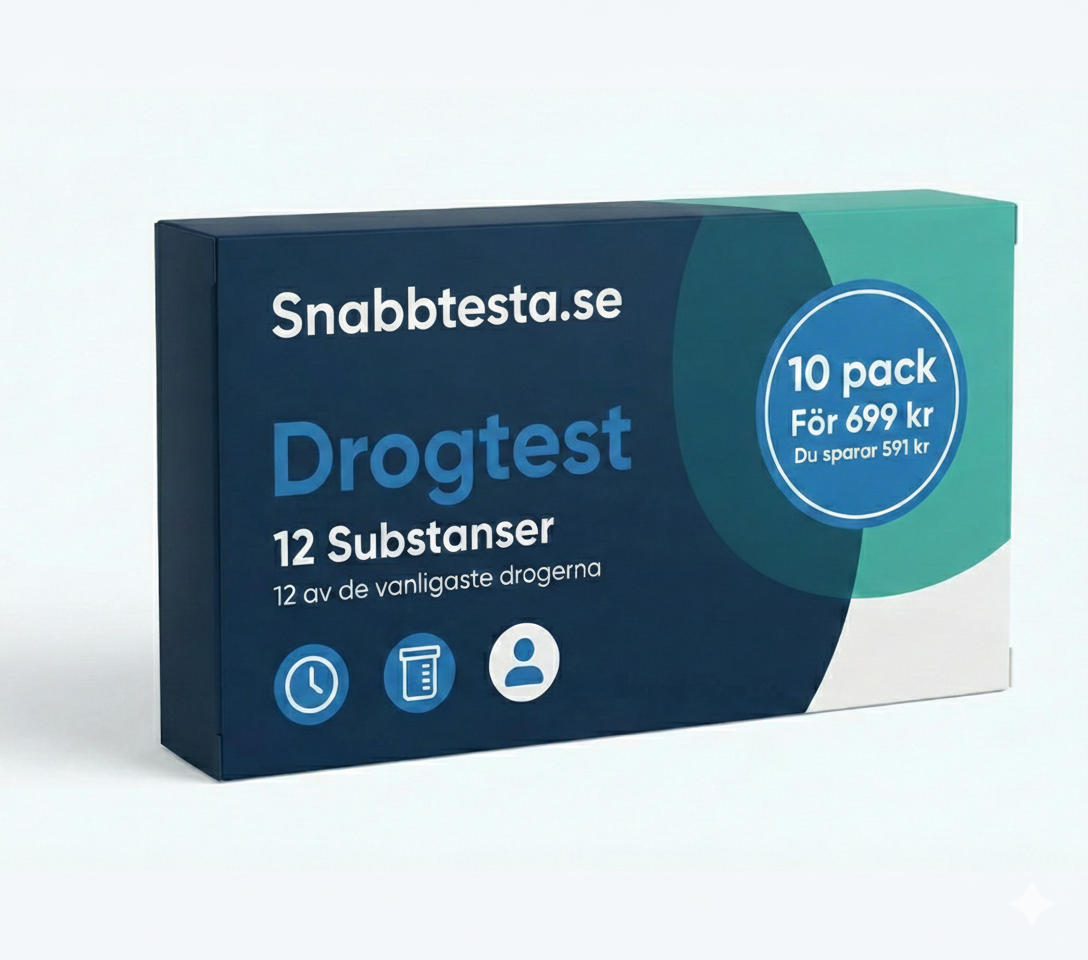 Kokain Drogtest - Snabbtest 10-pack